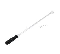 SHOOYIO Herramienta de ajuste de carburador destornillador en ángulo de 90° para motocicleta, ATV, UTV, reparación de espacio reducido, herramienta de ajuste de tornillo extendido de 48 cm para