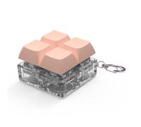 SHOOYIO Herramienta de prueba de interruptores de teclado, interruptor de teclado con luz LED, llavero de juguete para 4 teclas, 1 unidad