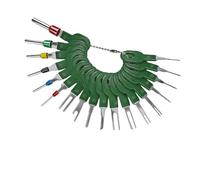 SHOOYIO Juego completo de 18 conectores automotrices para desmontaje de mazos de cables, herramienta de desmontaje de terminales, herramienta de extracción de pines, extractor profesional de