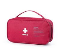 SHOOYIO Juego de bolsa de tela Oxford, impermeable, ligera, para entusiastas del aire libre, campistas, equipo de viajeros, a prueba de golpes, bolsa médica, Red, L