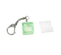 SHOOYIO Llavero translúcido colgante para probar interruptores mecánicos de teclado, herramienta de alivio del estrés con tecla DSA, 1 juego de 20 x 20 x 12 mm
