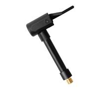 SHOOYIO Mandriles de aire roscados a prueba de fugas ergonómicas para inflar neumáticos, válvulas de conexión rápida para coche, motocicleta, bicicleta, bombas, boquilla de inflado de conexión rápida