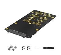 SHOOYIO NVMe - Convertidores de discos duros a SATA con adaptador SFF 8611 8612 para PC y equipo de oficina