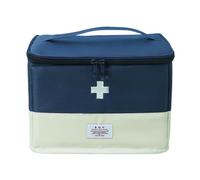 SHOOYIO Organizadores de almacenamiento portátiles con diseño a prueba de golpes y múltiples bolsillos para gestión de suministros, bolsa de medicina para el hogar y al aire libre