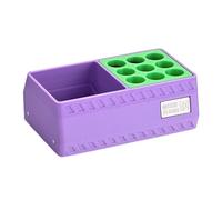 SHOOYIO Organizadores modulares de pegamentos para entusiastas del montaje de modelos con soporte para herramientas, modelo eficiente, solución de almacenamiento de herramientas, caja de herramientas