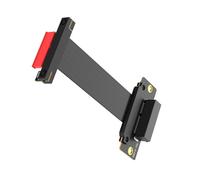 SHOOYIO PCIE 5.0 - Cable de extensión vertical de 90 grados para tarjeta de red de 64 Gb/s, fácil instalación