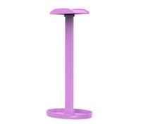 SHOOYIO Soporte de auriculares de gran tamaño para estaciones de trabajo, configuraciones rápidas, herramientas de negación, demanda, perfil suave, apretado, desordenado, solución de escritorio, marco