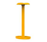 SHOOYIO Soporte de auriculares de gran tamaño para estaciones de trabajo, configuraciones rápidas, herramientas de negación, demanda, perfil suave, apretado, desordenado, solución de escritorio, marco