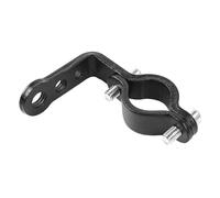 SHOOYIO Soporte de extensión para manillar de motocicleta fácil de instalar que proporciona una visión amplia, soporte de extensión rápido montado en el manillar de motocicleta para faros delanteros