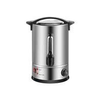 SHOOYIO Urna de calefacción eléctrica de acero inoxidable 304 de fácil limpieza, adecuada para grandes volúmenes de café en cuestión de minutos, cubo aislado