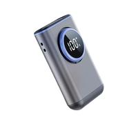 SHOOYIO Ventilador de cintura portátil portátil de 100 velocidades, clip de cintura portátil recargable para acampar al aire libre, viajes, escritorio ligero