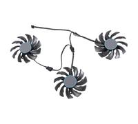 SHOOYIO Ventilador de GPU de 4 pines DC12V T128010SU para tarjeta gráfica RX6700XT 6600XT de refrigeración eficiente, disipador de calor avanzado, ventilador de GPU opcional