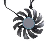SHOOYIO Ventilador de GPU de 4 pines DC12V T128010SU para tarjeta gráfica RX6700XT 6600XT de refrigeración eficiente, disipador de calor avanzado, ventilador de GPU opcional