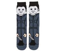 Shop-UP! Calcetines Halloween Michael Myers Horror Movie Film Unisex, Negro
