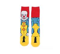 Shop-UP! Calcetines IT Pennywise Horror Movie Film Unisex, Negro