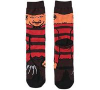 Shop-UP! Calcetines Nightmare Freddy Krueger Horror Movie Film Unisex, Negro , M