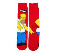 Shop-UP! Calcetines socks rojos Hòmer D'OH I Sìmpsòn dibujos animados movie film unisex