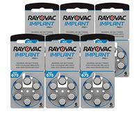 Shop4top RAYOVAC IMPLANT PRO Size 675 MF PR44 - Audífono (36 unidades)
