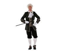 shoperama Marqués - Disfraz de rococó barroco para hombre, traje de taft, noble francés, renacimiento de Sade