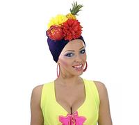 shoperama Tocado Miranda de Brasil con Frutas Brazil Gorro para Frutas Piña exóticas Samba Carnaval En Rio