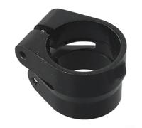 Shophubio Abrazadera para tija de sillín de aleación de aluminio de doble capa de 28,6 mm y 31,8 mm para fijación de tija de sillín de bicicleta con diseño de doble perno, compatible con Mountain y