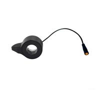 Shophubio Acelerador de pulgar para bicicleta eléctrica, controlador de velocidad de bicicleta de 36 V a 60 V, mango de cambio de pulgar 270X con clasificación IPX4 resistente al agua, cableado