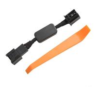 Shophubio Adaptador de módulo de parada de arranque automático del motor para Alfa Romeo y 2017-2023, conector de cableado de plástico negro para control del sistema del vehículo