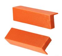 Shophubio Almohadilla protectora plana de tornillo de banco - Cubierta de nailon antipellizcos con fuertes imanes integrados, antideslizante ranurado para, protector de abrazadera de taller para