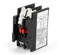 Shophubio Bloque auxiliar para LADN11 F4-11 1NO/1NC para módulo de relé compatible con contactor de CA CJX2, accesorio eléctrico industrial, paquete de 2