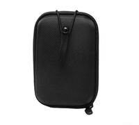 Shophubio Bolsa de almacenamiento impermeable para telémetro EVA para la mayoría de telémetros, funda protectora compacta con exterior de tela Oxford, color negro
