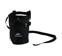 Shophubio Bolsa de tiza de escalada con cinturón ajustable, soporte de tiza antiderrames para gimnasia de búlder, bolsa de carbonato de magnesio para escalada en roca y levantamiento de pesas (azul)