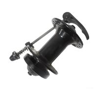 Shophubio Buje delantero 36H para bicicleta de montaña, 100 mm, buje de rueda de liberación rápida con rodamientos sellados, compatible con marcos de freno de disco