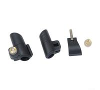 Shophubio Candado de repuesto para bastones de senderismo de 14 mm, 16 mm, 18 mm, componente de bloqueo de senderismo ajustable al aire libre, ajuste de bastón de senderismo de plástico (14º)