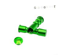 Shophubio Carcasa de aleación de aluminio con forro de metal y perilla de madera maciza para rueda de caída de agua, carrete giratorio, carrete de pesca, kit de reparación con cubierta de rosca (1