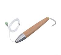 Shophubio Cebo de madera de cedro - cebo para pesca de agua salada para peces de caza grande, incluyendo atún, para, marlín, para Dorado, cola amarilla y albacore (tronco)