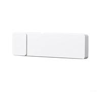 Shophubio Cerradura de puerta interior de cobre puro con mecanismo de mango invisible para dormitorio, baño, oficina, seguro para niños, diseño de succión silenciosa, herrajes antioxidantes (blanco)