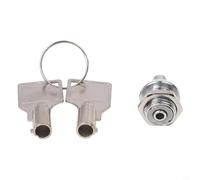 Shophubio Cerradura eléctrica de aleación de zinc para gabinete, diseño roscado (A)