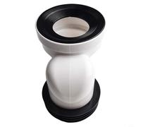 Shophubio Conexión de boquilla de inodoro para tubo de drenaje, adaptador de brida de inodoro de PVC con opciones de salida recta y excéntrica, conector de residuos de 2 cm/5 cm/10 cm (D)