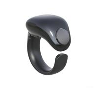 Shophubio Contador electrónico Tasbeeh para oración y meditación, herramienta de conteo digital con capacidad 9999, resistente al agua, tamaño compacto, espiritual portátil (negro, 18-20 mm)