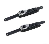 Shophubio Correa de nailon ajustable para el pie, banda de fijación para monopatín eléctrico, agarre seguro, cómodo, costuras reforzadas, se adapta a la mayoría de las tablas botas o tenis