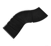 Shophubio Cubierta flexible de fuelle para máquinas CNC, protector de acordeón de tela de tres pruebas para protección contra el polvo de riel y tornillo, fresado industrial