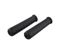 Shophubio Cubiertas de goma para carretillas, asas de repuesto para carretilla con agarre antideslizante, se adapta a tubos redondos de 8 a 16 mm, carrito de jardín negro y camión de mano (114 x 8 mm)