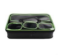 Shophubio Cubo de pescado vivo plegable EVA caja de aparejos de pesca impermeable señuelo contenedor de almacenamiento multifuncional bolsa de equipo de carpa para acampar al aire libre pesca