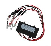 Shophubio Ecualizador de batería con pantalla LED para equilibrador de voltaje de batería de 24 V y 48 V con equilibrio de descarga de carga y protección de polaridad inversa (HC02 (con))