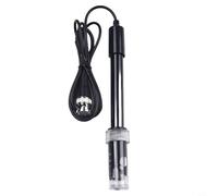 Shophubio Electrodo de pH de repuesto con conector BNC Q9 para medidores de pH, gel KCl saturado para una conductividad precisa de acuario, laboratorio y aguas residuales y (1,2 m)