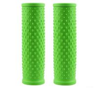 Shophubio Empuñaduras antideslizantes para manillar de scooter eléctrico, empuñaduras de goma premium para Xiaomi For/PRO, 120 x 35 mm, compatibilidad de eje de 22.2 mm (verde)