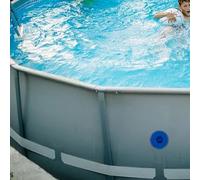 Shophubio Filtro de piscina sobre el suelo, sellado de piscina con diámetro exterior de 2.1 pulgadas de diámetro interior, compatible con piscinas de válvula sin pistón, paquete de 4 (negro)