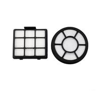 Shophubio Filtro HEPA de repuesto para cilindro sin bolsa Basics 16H-71EU4 VCM43B16H, juego de filtros de aspiradora lavables que incluye motor trasero del motor y contenedor de polvo (1 juego)