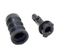 Shophubio Hebilla de resorte de liberación de puerta de llenado de tanque de combustible para T6 MK1 (2012-2019) - ABS negro OEM pieza de repuesto 532