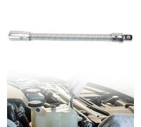 Shophubio Herramienta de extensión de llave de trinquete con eje de transmisión flexible para enchufes de 1/10.2 cm, 3/20.3 cm, 1/5.1 cm, adaptador de llave de vaso flexible para zonas confinadas (1/2